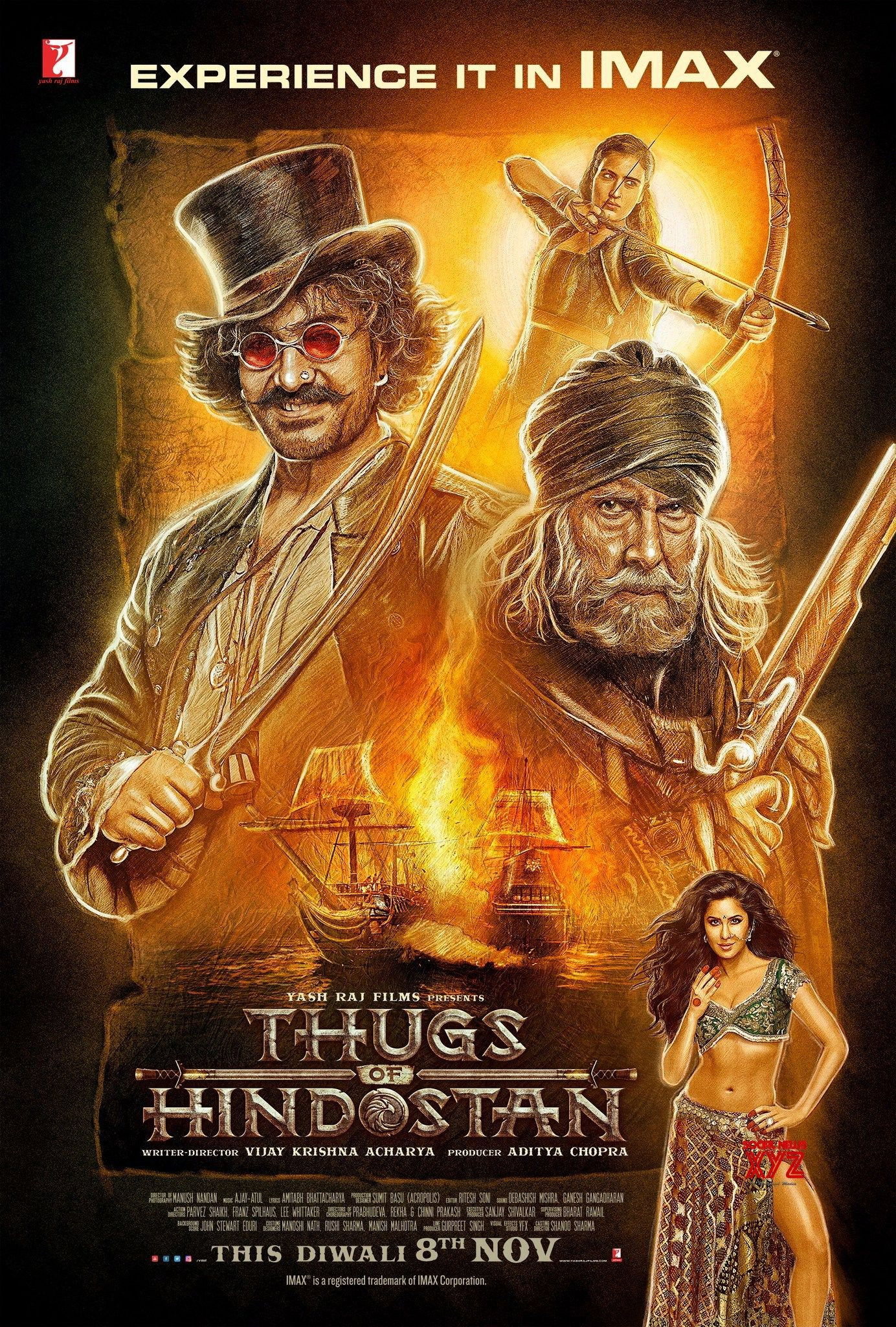 ดูหนังออนไลน์ Thugs of Hindostan (2018) ศึกอันธพาลเรือโหด
